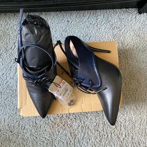 Zara Laced Mule Heel